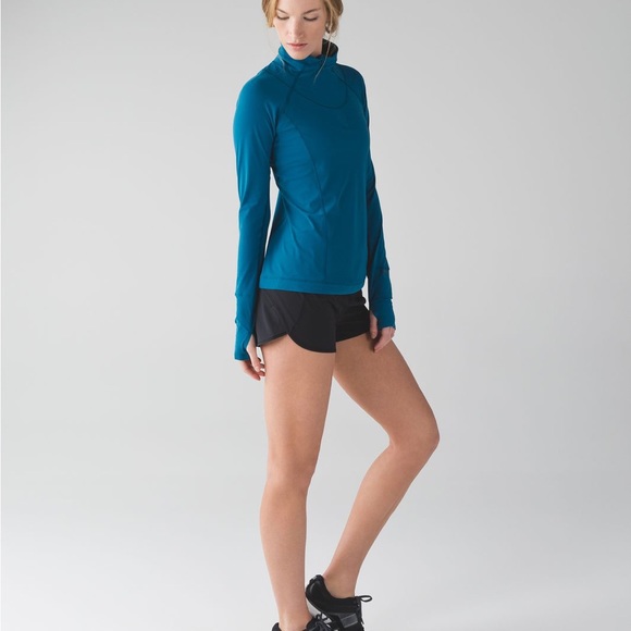 Lululemon Sunaway Runaway 1/2 Zip Tofino Teal - Picture 4 of 12